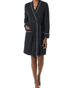 Amazon Essentials Femme Peignoir Long En Tissu Nid D’Abeille Léger OEKO-TEX STANDARD 100