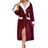 Yuson Peignoirs Robe de Chambre pour Femme Homme Global Recycled Standard Yuson Peignoirs Robe de Chambre Longue avec Ca