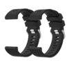Wanme Garmin Venu Sq 2 Silicone Bracelet Noir