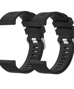 Wanme Garmin Venu Sq 2 Silicone Bracelet Noir
