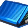 Guyode Porte-Carte de Crédit en Aluminium Anti-Piratage, Étui Métallique Protection Carte Bancaire avec Technologie de B