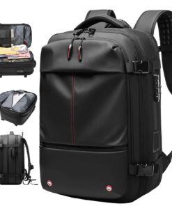 Sacs de voyage PZCC 62L, sac à dos à vide voyage extensible, pour voyageurs en mouvement, sac anti-vol avec pompe aspira