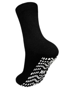 Chaussettes Antidérapantes Sport PutuO Homme 39-50 OEKO-TEX Chaussettes en Coton Anti Dérapantes