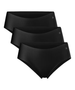 DANISH ENDURANCE Culottes Microfibre Shorty Invisibles pour Femme - Douces et Légères - Lot de 3 OEKO-TEX STANDARD 100