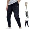 Vogany Pantalon Cargo Confortable pour Homme avec Grande Capacité de Stockage et Haute Élasticité
