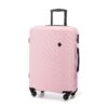 Valise de Voyage WITTCHEN Moyenne ABS Trolley Spinner Taille L Rose Clair