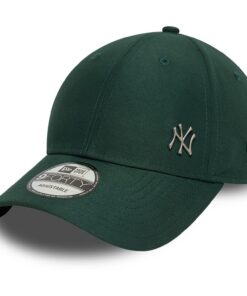 New Era Chapeau 9Forty à sangle New York Yankees Vert - Pour les fans de baseball - Confortable et respirant