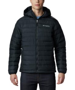 Columbia Powder Lite Hooded Jacket Powder Lite Veste à Capuche pour Homme Hiver Chic et Léger