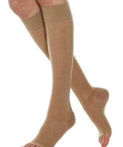 Relaxsan Basic 950A mi-bas de maintien 280 Den pour femme avec compression forte et graduelle, idéal pour la journée, am