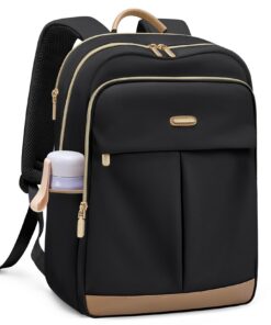 VNINE Sac à dos pour ordinateur portable 16 pouces pour femmes, grand compartiment pour ordinateur portant sur le dos Un