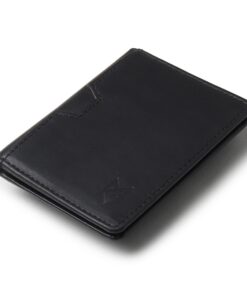 Portefeuille FOXHACKLE en Cuir Fin à Deux Volets avec Blocage RFID pour Homme et Femme