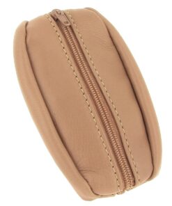 Karl Loven Porte-Monnaie Homme en Cuir, Petit Format, Noir, Léger, Fin, Double Billet, Porte-Clefs - Chic et Fonctionnel