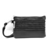 Charmoni Portefeuille Femme Multi Poches Noir - Cuir Élégant pour Femmes - Avec Porte Clé - Accessoires Mode en Cuir