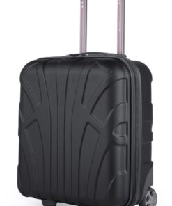 Valise Rigide Extensible TSA Suitline - Noir | Polyvalente pour Voyage et Déplacements Professionnels | Spacieuse et Séc