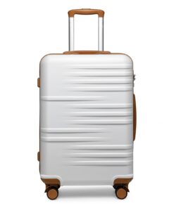British Traveller Valise Moyenne 64cm | Valise de Voyage en Roulettes 360° et Serrure TSA | Idéale pour Voyageurs Freque