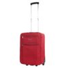 Valise Cabine ITACA Légère et Résistante pour Voyages Courts|Rouge|55X40X20|4 Roues Pivotantes| Compatible Ryanair