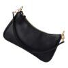 GMBYLBY Sac à bandoulière en cuir PU sécurisée pour shopping & voyage avec sangle amovible, fermeture éclair étanche, sa