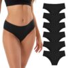 Culottes femme coton élastique taille moyenne doux lot de 6 OEKO-TEX.INNERSY