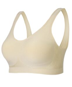 Soutien-gorge de sport sans armatures Lemef pour femme rembourré avec soutien et levage