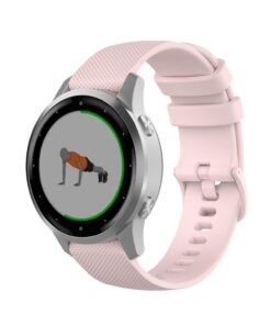 Bracelet Quick Release Silicone 18mm Compatible pour Garmin Vivoactive 4S et Vivomove 3S, Venu 3S/2S, Forerunner 255S/26