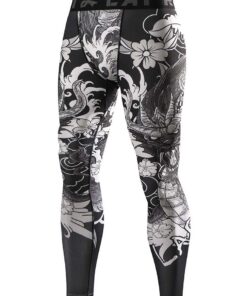 LAFROI YSK08 Collants de Compression pour Homme - Séchage Rapide - Sports et Training