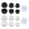 Glanzend 12 pièces embouts de rechange en silicone doux - Tailles S/M/L - Compatible avec la plupart des écouteurs - Noi