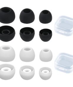 Glanzend 12 pièces embouts de rechange en silicone doux - Tailles S/M/L - Compatible avec la plupart des écouteurs - Noi