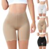 Panty Femme Cycliste Anti Frottement Cuisse Security Shorts avec Dentelle pour Ladies Size HighWaist Sport Leggings