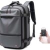 Sac à dos sous vide pour voyage avec pompe, capacité 60L, protection contre l'humidité et fermeture antivol(A) Sac à d