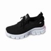 Chaussures de sécurité légères femme sécurité baskets noires pour chantier BTP/Laboratoire confort steel toecap