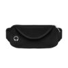 KSBBHDS Sac Banane Noir Étanche - Pour Voyage et Sport - Unisexe, Taille Unique