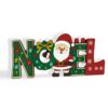 ,Noël Putuo Décoration Table PVC Panneau Père Noël Décoration Festive Maison Fête Vitrine Magasin