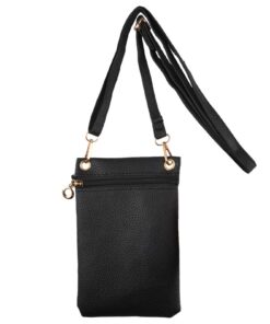 Vylro Sac à Bandoulière pour Téléphone Portable en Cuir, Sac Petit Sac à Main Portable pour Femme pour Shopping et Sorti