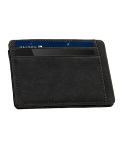 Portefeuille Magique Xijobido en Cuir PU pour Hommes | Organisateur Minimaliste de Cartes et d'Argent avec Pince à Bille