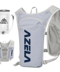 Flintronic |5L Sac à Dos Hydratation Réglable, Sac à Dos Ultraléger pour Course Randonnée, Design Réfléchissant avec Sys