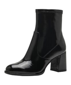 Tamaris 1-25357-41 Bottines à talons Feminines pour Femmes en Cuir Élégantes Evénements Formels et Journées Spéciales Ma
