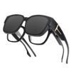 Lunettes solaires Hifot pour porteurs de lunettes Femmes et Homme - Protection UV400 pour Conduite et Sport