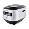Riz Yum Asia Bamboo cuisseur à riz induction chauffage multicuiseur 4 fonctions 220-240V EU Argent Métallique