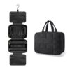 Trousse de toilettée suspendue Aucuu pour femme et homme - grande capacité, crochet, voyage, maquillage