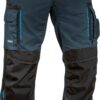UVEX pantalon de travail long tune-up pour hommes - poches genouillères renforcées en Cordura - léger & respirant - sécu