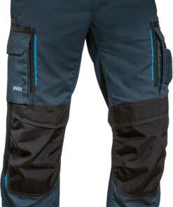 UVEX pantalon de travail long tune-up pour hommes - poches genouillères renforcées en Cordura - léger & respirant - sécu