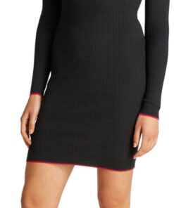 Tommy Jeans Robe Pull Femme Hiver Chic Élégantconaître la Chaleur