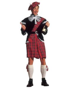 Costume écossais W WIDMANN MILANO Party Fashion Kilt et Jupe Écossaise pour Carnaval