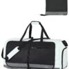Sac de voyage Lekesky grand Noir/gris 60L imperméable pour homme et femme