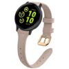 Bracelet WoPail en Cuir 20mm pour Garmin Forerunner 570 42mm/Vivoactive 6 – Idéal pour Femmes en Mode Sportive