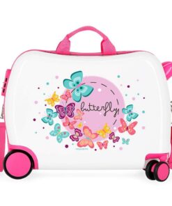 Valise en bambin MULTICOLORE 50x38x20 cm RIGIDE ABS | Serrure à combinaison | 34L 2,1Kgs 4 roues | Bagage à main MOVOM