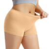 Clemnanti Anti-Frottement Cuisses Femme Sous-Robe Culottes Sans Couture Boxer Short Sécurité Haute-Taille Pantalons De C
