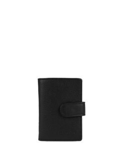 Porte-cartes Enzo en cuir pour hommes, protection RFID, 10.5x7.5x2 cm
