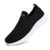 YisiNP Chaussures de sport en maille pour homme et femme - Chaussures de fitness sans lacets - Chaussures à enfiler