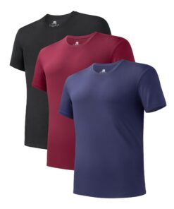David Archy T-Shirts Longues Hommes Coton Ultraconfortables Coupe Ajustée